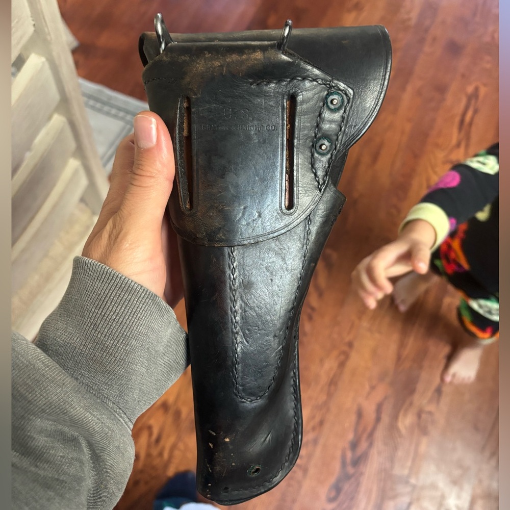 Vintage colt 1911 leather holster - Picture 6 of 8